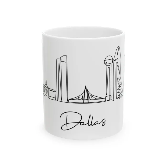Dallas Skyline Mug