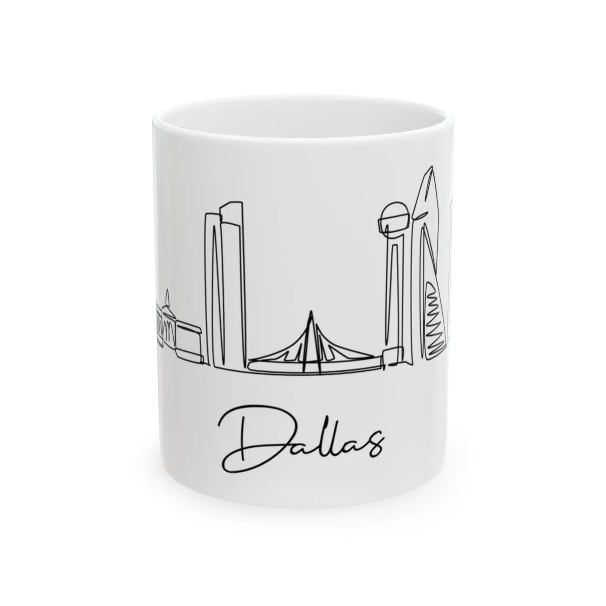 Dallas Skyline Mug