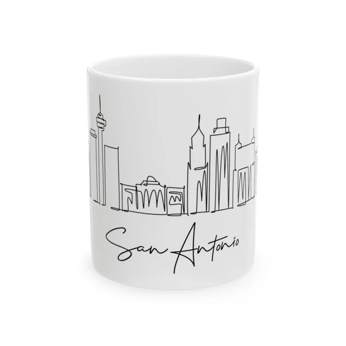 San Antonio Skyline Mug